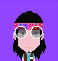 People cartoon figures and avatars