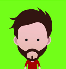 People cartoon figures and avatars
