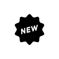 new badge icon vector design trendy