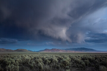 Raining Out over the Hills