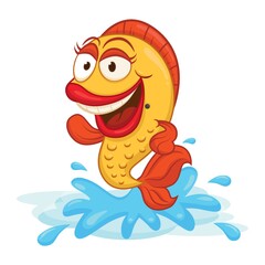 fish cartoon