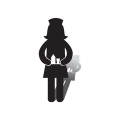 nurse holding some medicine