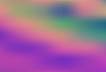 Dark Brown vector abstract blurred layout.