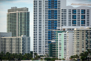 Group of buildings Miami Beach FL