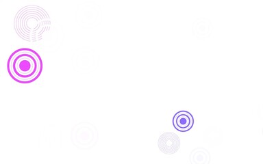 Light Purple vector layout with circle shapes.