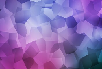 Light Purple, Pink vector pattern with random forms.