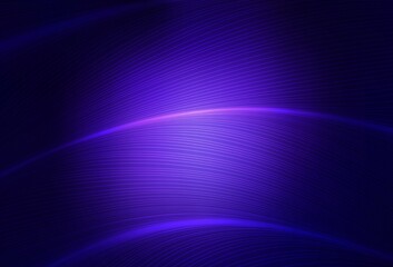 Dark Purple vector background with curved lines.