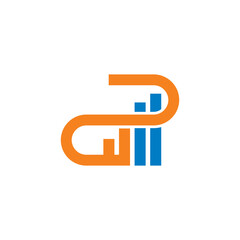 financial logo , finance logo vector