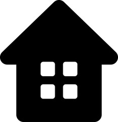 シンプルな家のピクトグラム