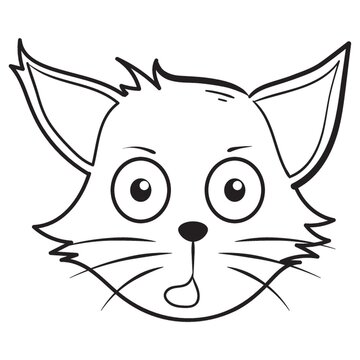 recommend clip art: shocked cat