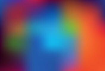 Dark Multicolor vector abstract bright template.