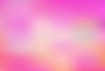 Light Pink vector blurred pattern.