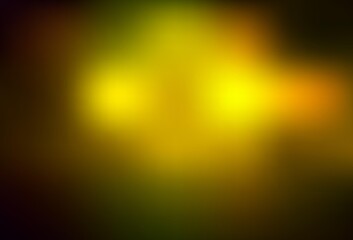 Dark Green, Yellow vector glossy abstract backdrop.