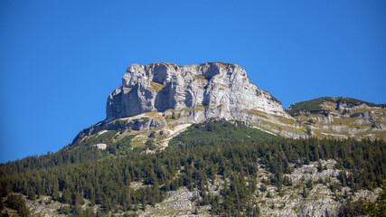 Loser- Gipfel im Ausseerland in der Steiermark, Österreich, im Sommer