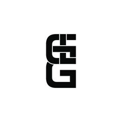 lgg letter original monogram logo design