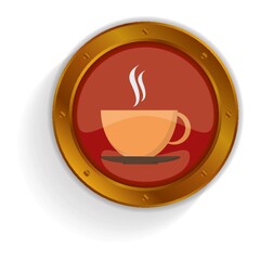 hot coffee button