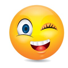 winking emoticon