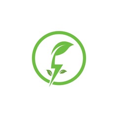 eco energy icon vector illustration design