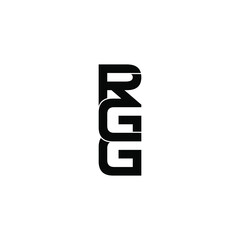 rgg letter original monogram logo design