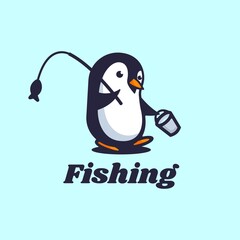 Vector Logo Illustration Big Boss Simple Mascot Style.