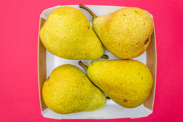 barquette de poires bio