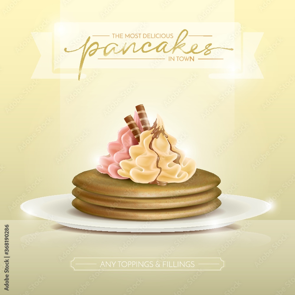 Poster pancakes