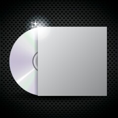 compact disc with cover