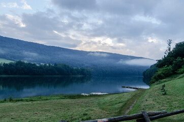 Zalew w Myczkowcach 