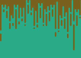 Jungle Green color Abstract Rounded Color Lines halftone transition background illustration