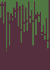 Fern Green color Abstract Rounded Color Lines halftone transition background illustration