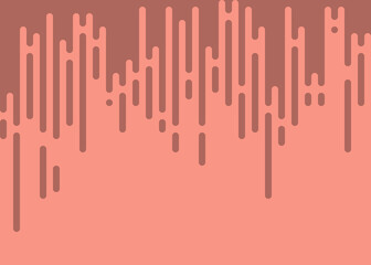 Peach Pink color Abstract Rounded Color Lines halftone transition background illustration