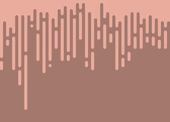 Coral Pink color Abstract Rounded Color Lines halftone transition background illustration