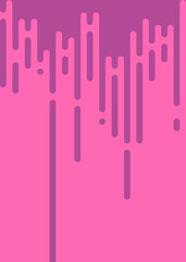 Hot Pink color Abstract Rounded Color Lines halftone transition background illustration