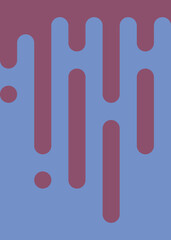 Cornflower Blue color Abstract Rounded Color Lines halftone transition background illustration