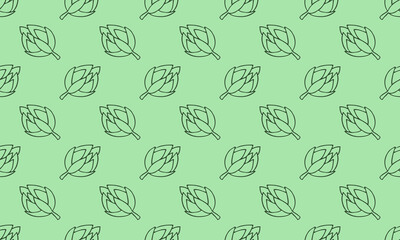 Vector seamless pattern of vegetables. Hand drawn doodle illustration of healthy farm food. Organic veggie grown in the garden.