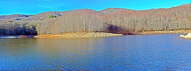 Embalse de Santa Fe en El Montseny Barcelona España
