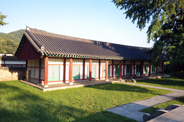 Fototapeta na wymiar South Korea Jeonjuhyanggyo Confucian School 