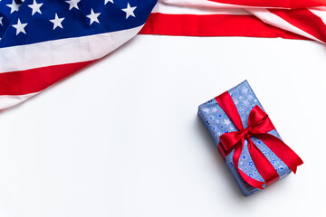 Gift boxes in national colors