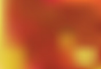 Light Orange vector abstract blurred background.