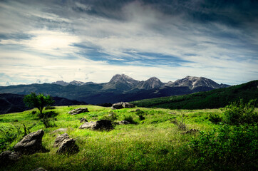 Vista su Gran Sasso