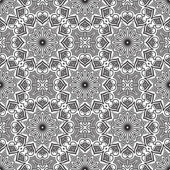 Seamless pattern. Vintage decorative elements