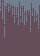 Slate Gray color Abstract Rounded Color Lines halftone transition background illustration