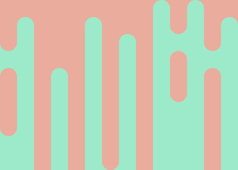 Coral Pink color Abstract Rounded Color Lines halftone transition background illustration