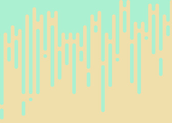 Mint Blue color Abstract Rounded Color Lines halftone transition background illustration