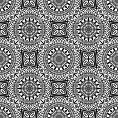Seamless pattern. Vintage decorative elements