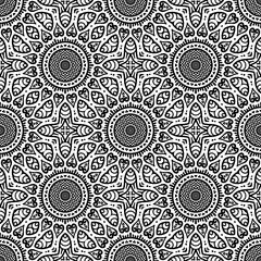 Seamless pattern. Vintage decorative elements