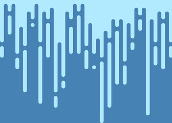 Blue Steel color Abstract Rounded Color Lines halftone transition background illustration