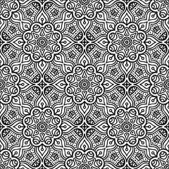 Seamless pattern. Vintage decorative elements