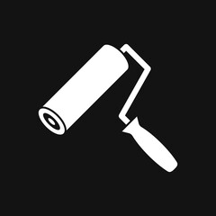 Roller stencil icons for construction and repair. Vector stock illustration. EPS 10