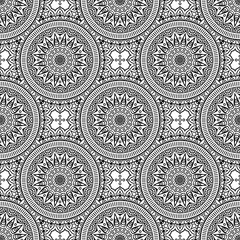 Seamless pattern. Vintage decorative elements